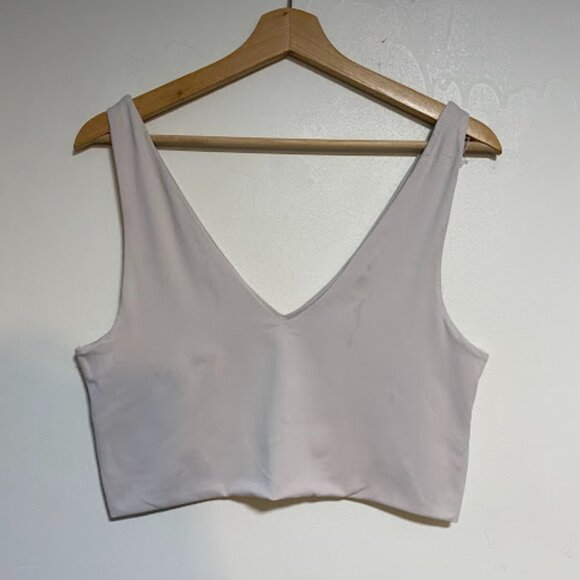 Supre Two-piece Set Light Beige Women's Crop Top Midi Skirt Size XL - Picture 2 of 10